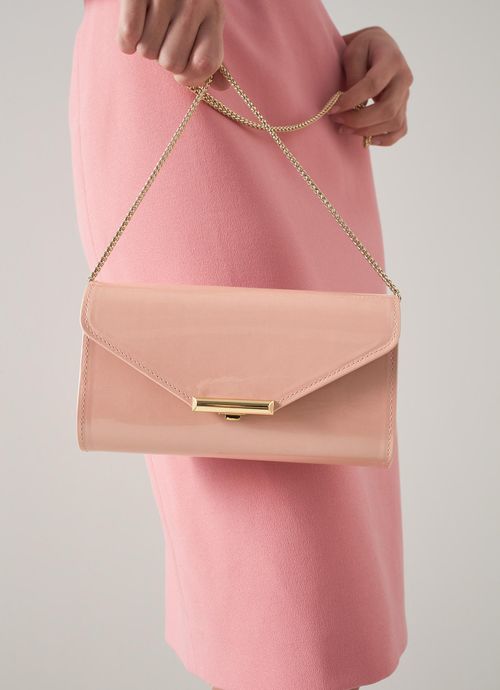 Lucy Pink Pearlised Patent...