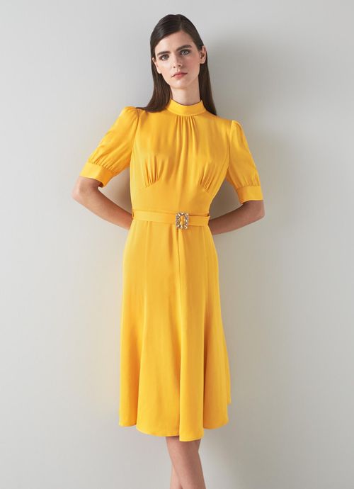 India Yellow Satin...