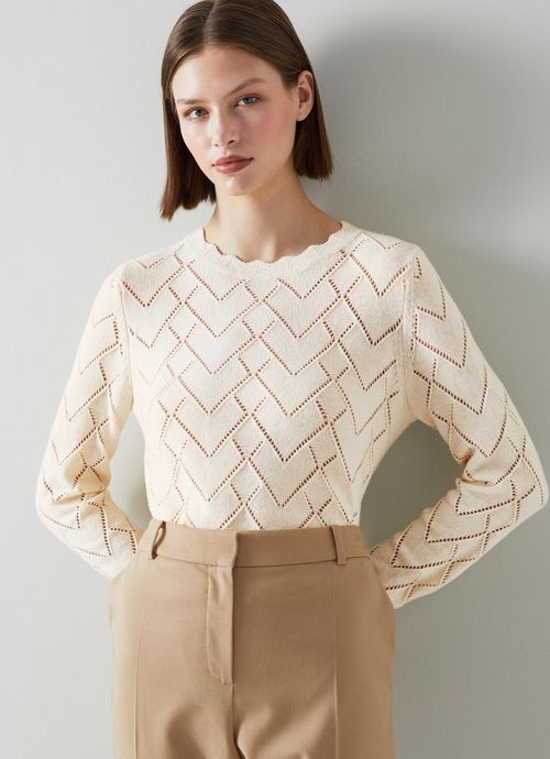 Prim Cream Cotton-Merino...