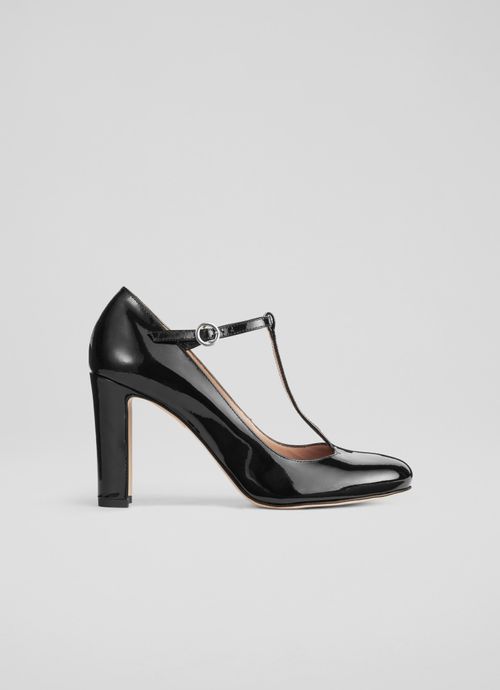 Annalise Black Patent Leather...