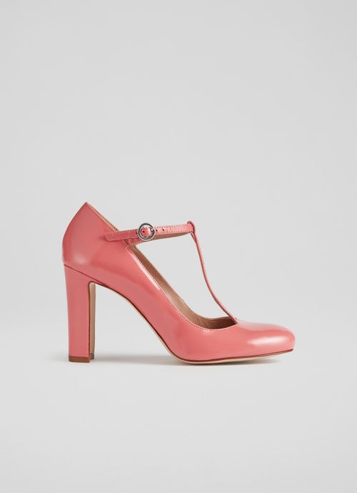 Annalise Coral Patent Leather...