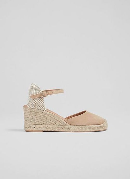 Marissa Beige Suede Ankle...