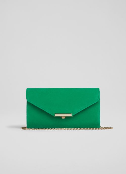 Lucy Bright Green Suede...