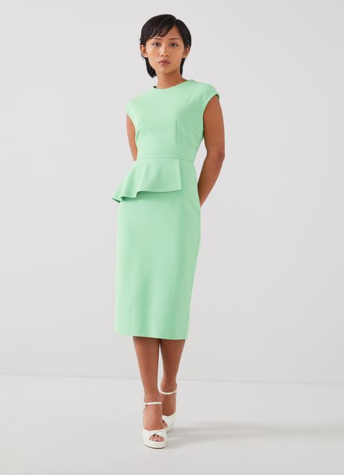 Mia Green Petite Dress with...