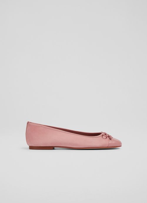 Kara Pink Suede Ballerina...