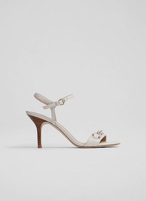 Ivonne Nude Leather Heel...