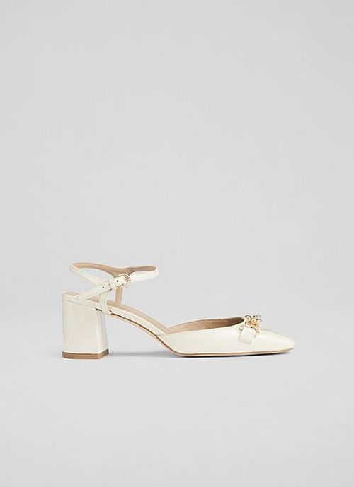 Mindy Cream Patent Leather...