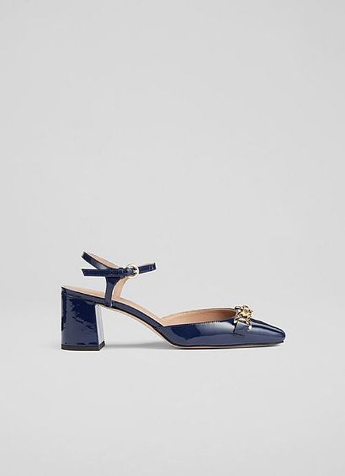 Mindy Navy Patent Leather...