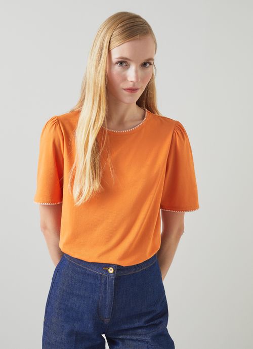 Lizzie Orange Organic Cotton...