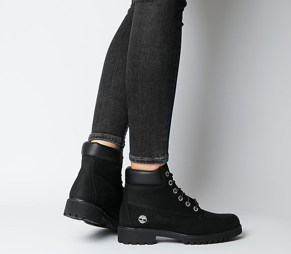 Boots BLACK NUBUCK Nubuck Leather 