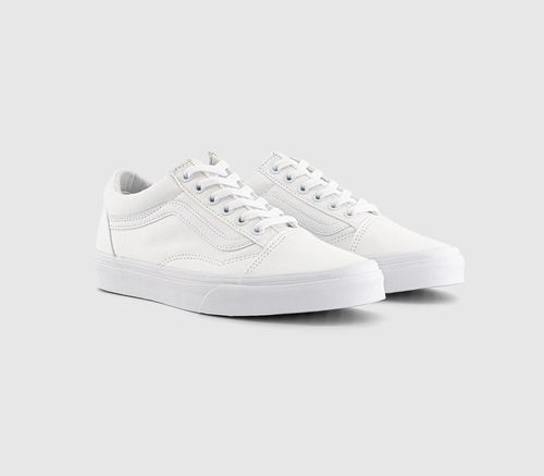 Vans Old Skool White Mono...