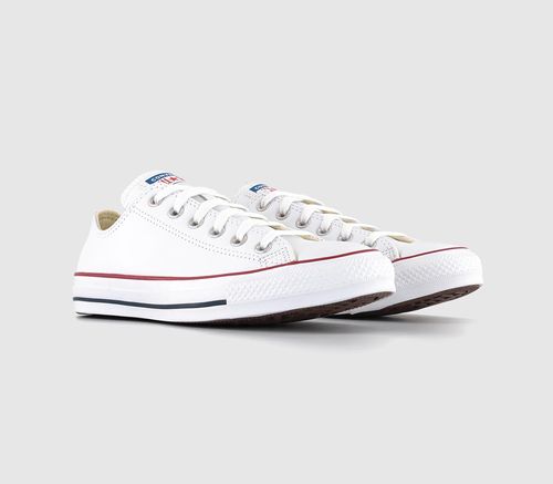 Converse White Leather All...