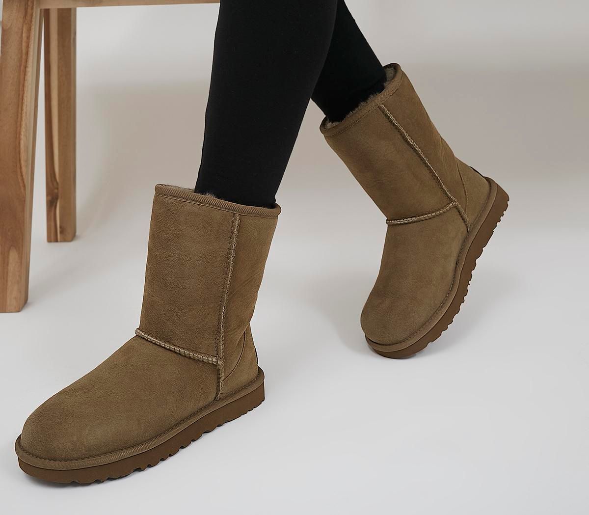 ugg classic short amberlight