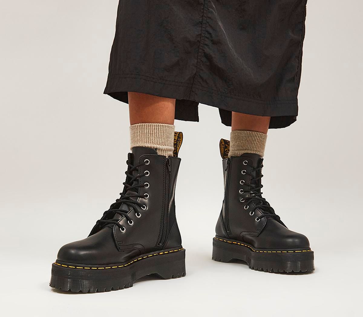 Dr. Martens Jadon 8 Eye Boots Black | £189.00 | One New Change