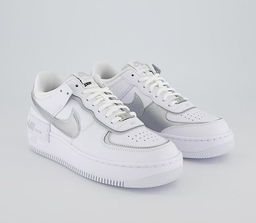 Nike Air Force 1 Shadow Trainers Sail Ocean Cube Light Marine, Compare