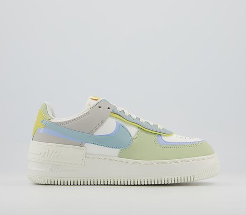 Nike Air Force 1 Shadow Trainers Sail Ocean Cube Light Marine, Compare