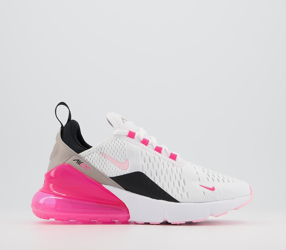 Air Max 270 Gs Trainers Pink Foam White Pink Rise Online Sale Up To 73 Off