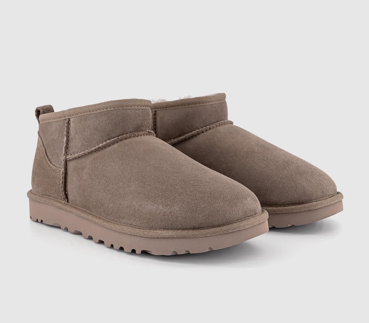 Ugg mini bailey on sale bow metallic driftwood