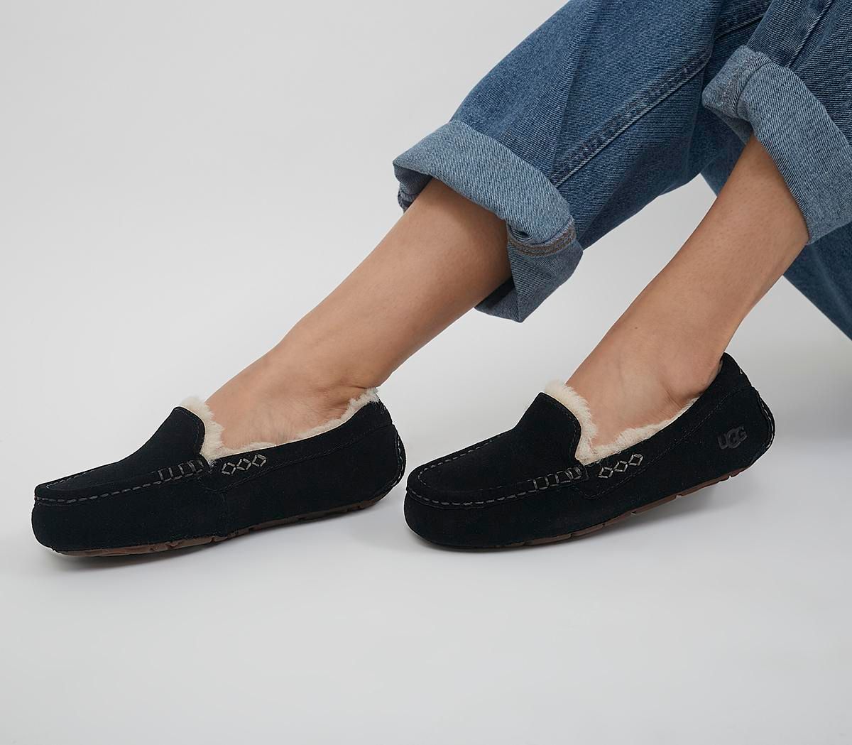 UGG Ansley Slippers BLACK | £95.00 