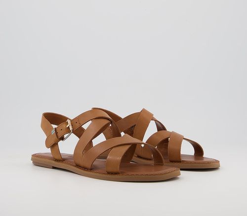 TOMS Kids Sicily Sandals Tan...