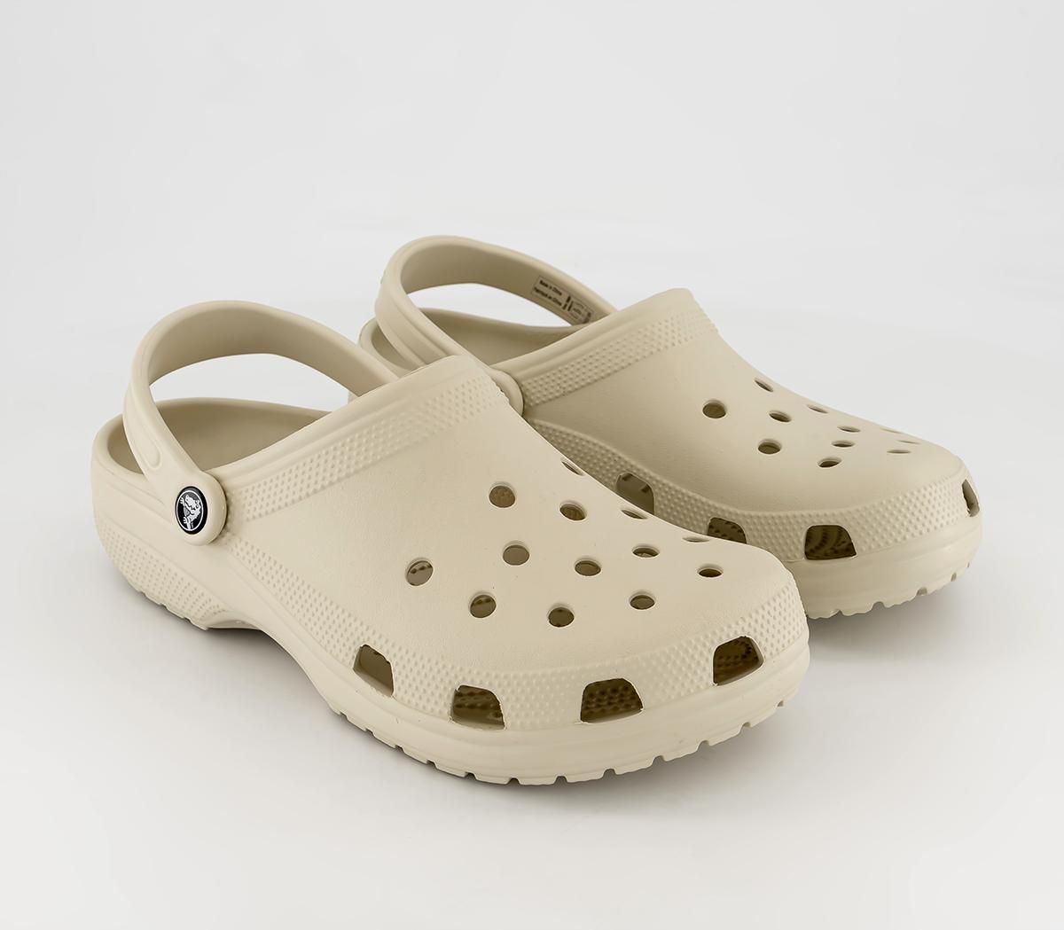 Beige shop crocs mens