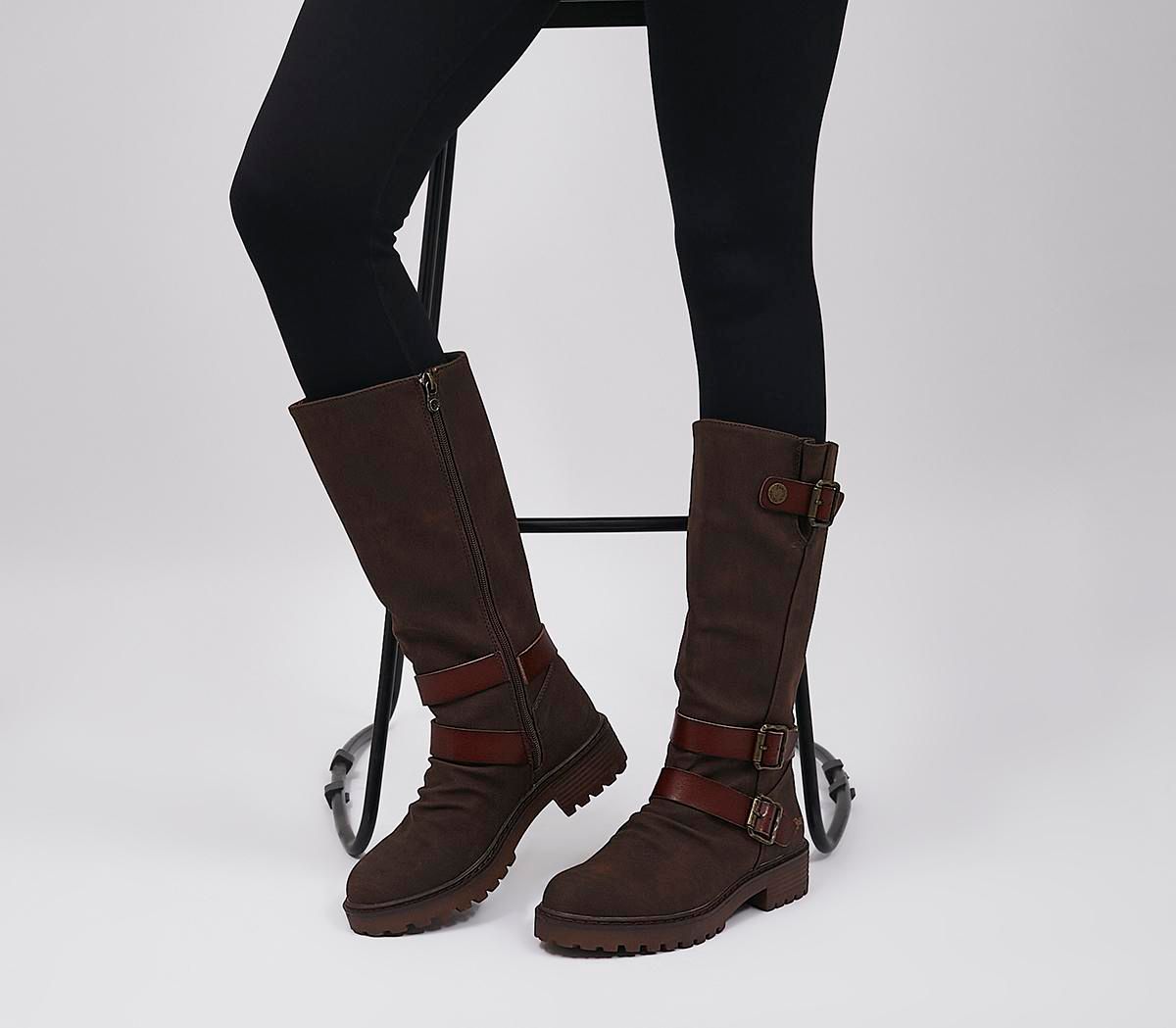 Blowfish Malibu Rider Tall Boot TOBACCO 