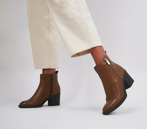 Alessia Unlined Flat Ankle Boots