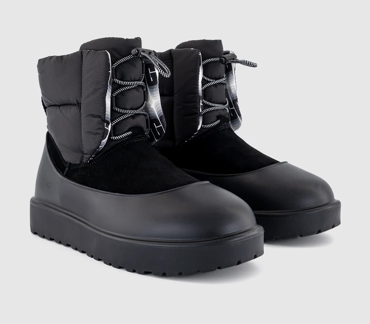 UGG Classic Short Ugg Rubber BLACK Compare Bluewater