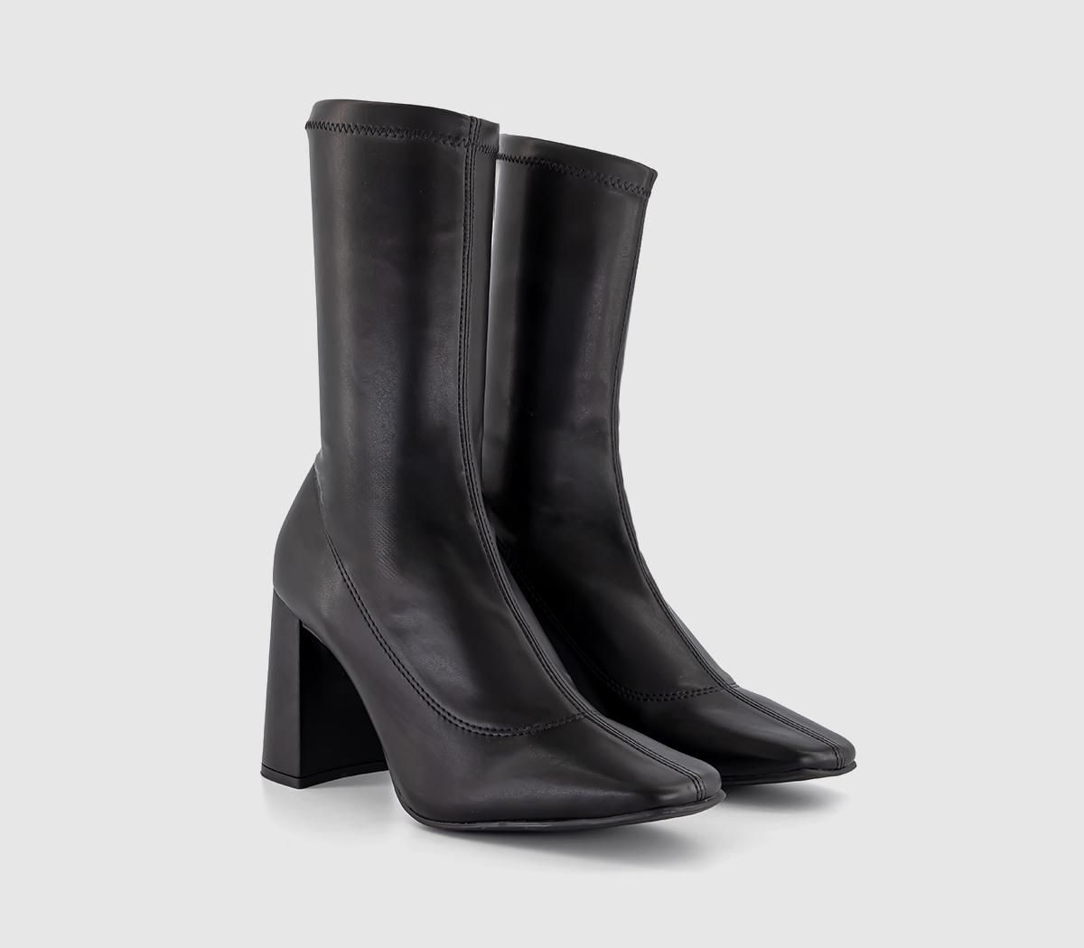 Office aromatic block sales heel boots