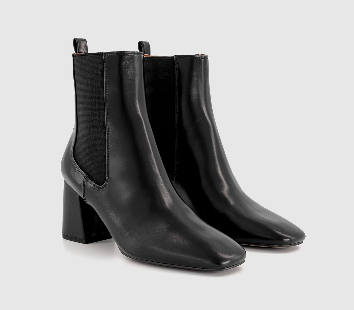 Office black store boots womens