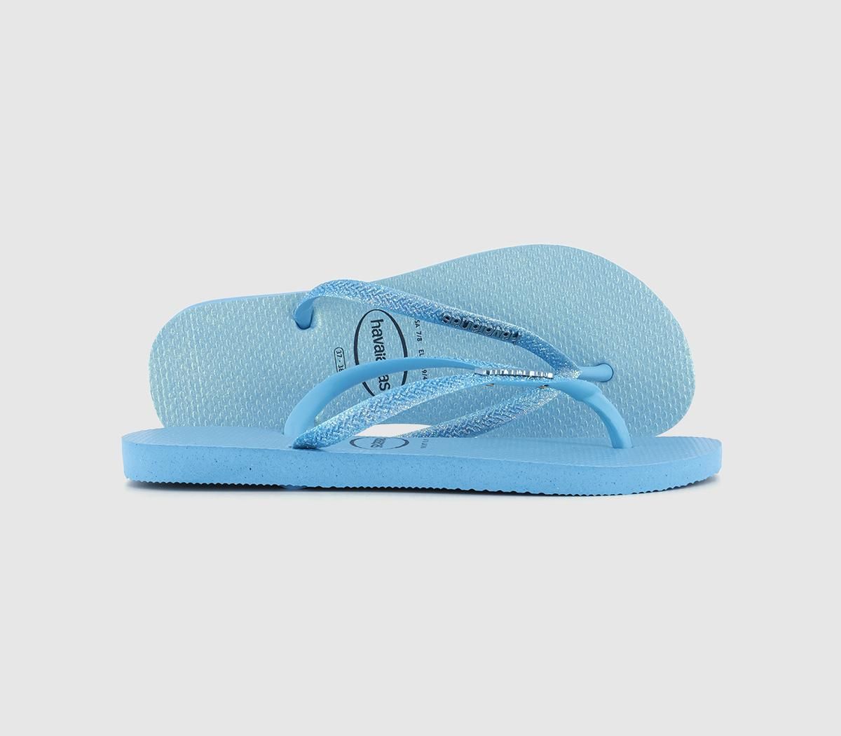 Iridescent flip flops deals