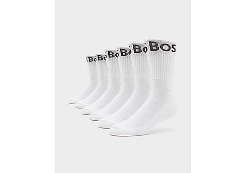 BOSS 6-Pack Crew Socks - White