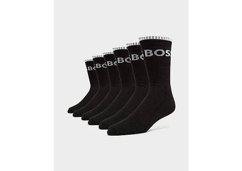 BOSS 6-Pack Crew Socks - Black