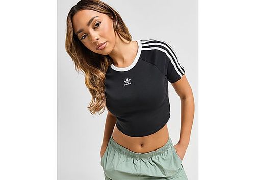 adidas Originals 3-Stripes Baby T-Shirt - Black - Womens