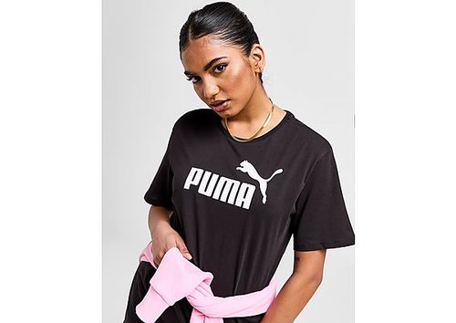 Puma Logo T-Shirt - Black -...