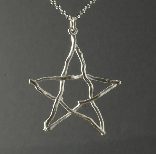 Pagan Pentangle Pendant,...