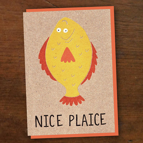 Nice Plaice Card