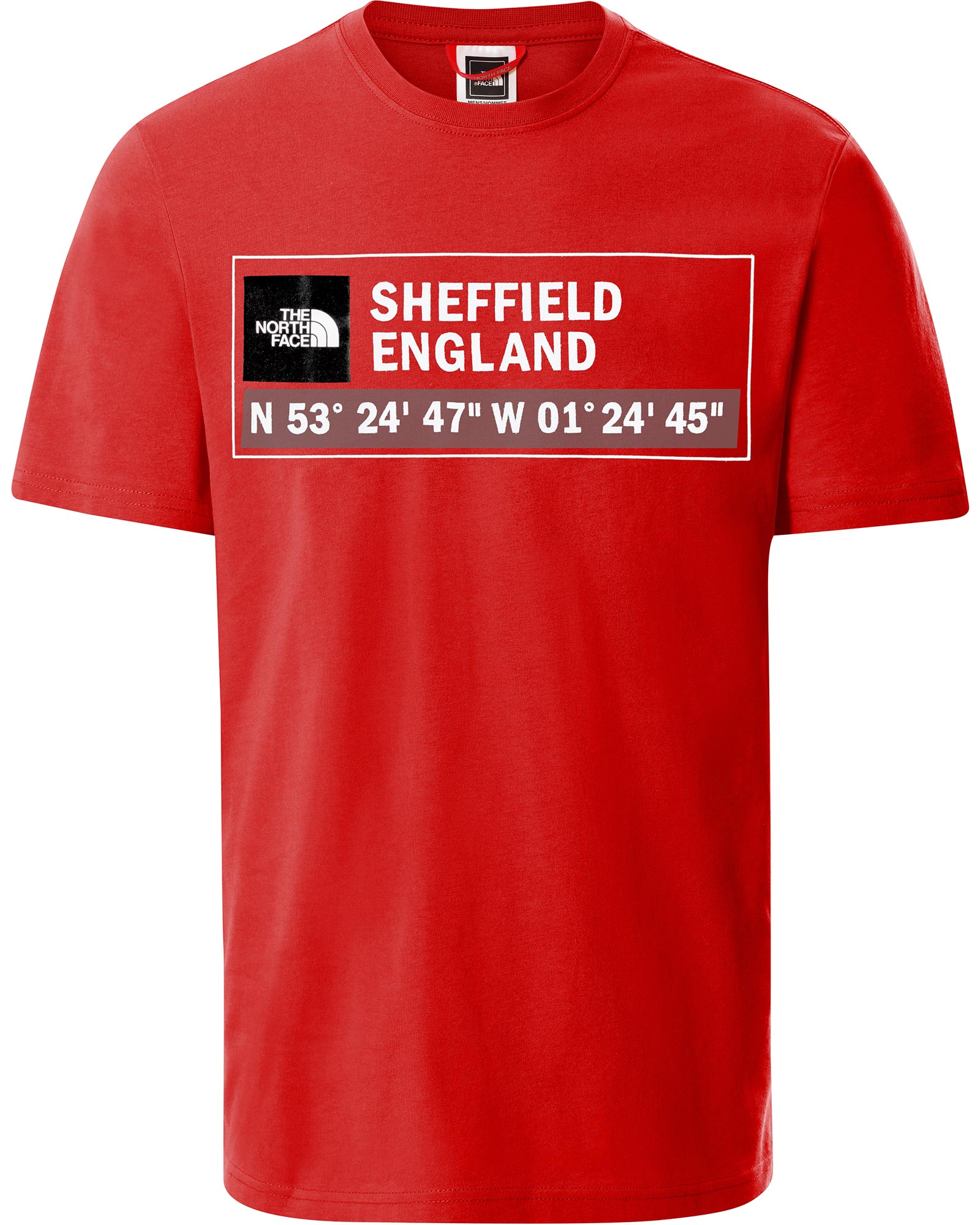 the north face sheffield t shirt