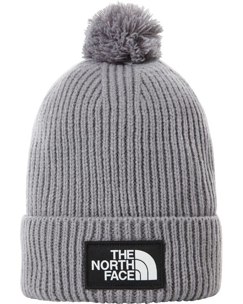 The North Face Logo Box Pom Beanie