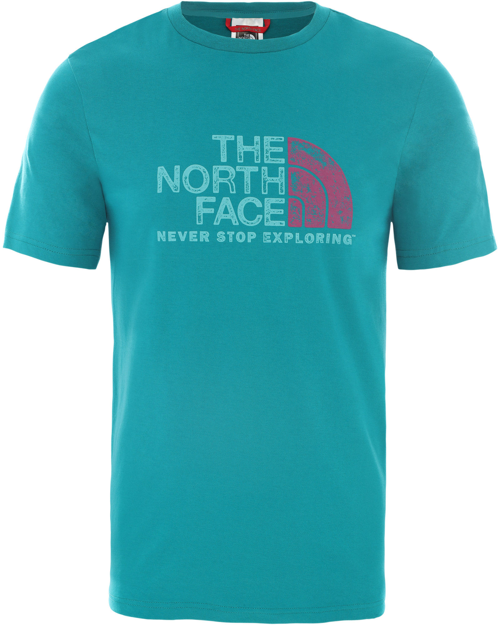 the north face rust t shirt