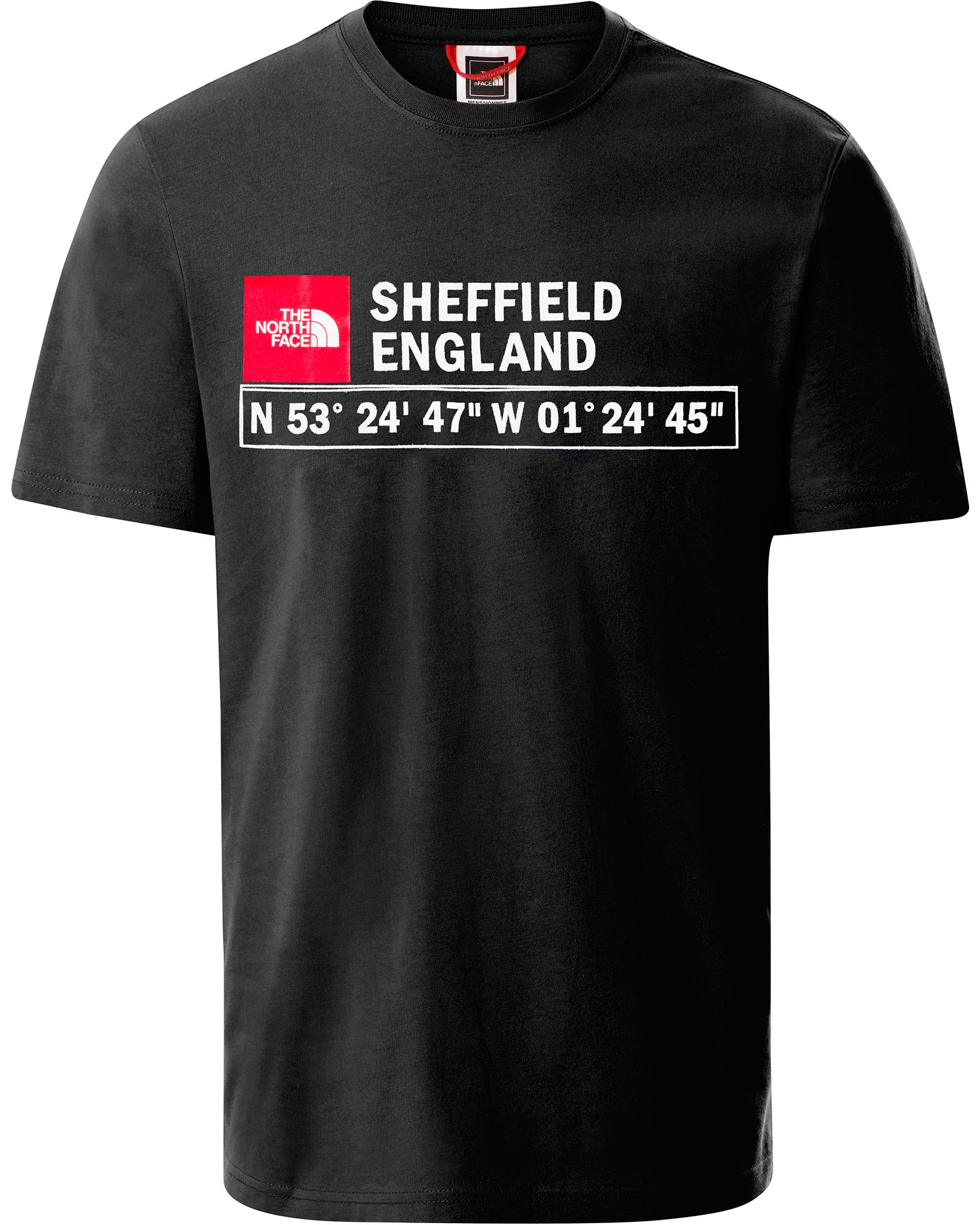 north face manchester gps t shirt