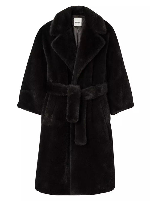 Long Faux Fur Coat