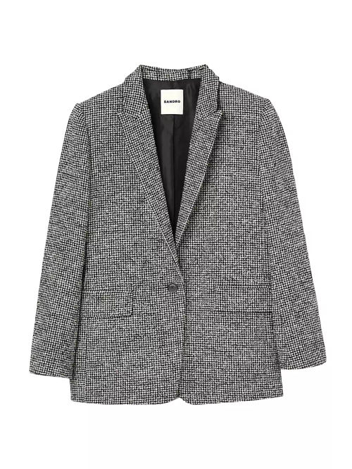 Houndstooth Blazer