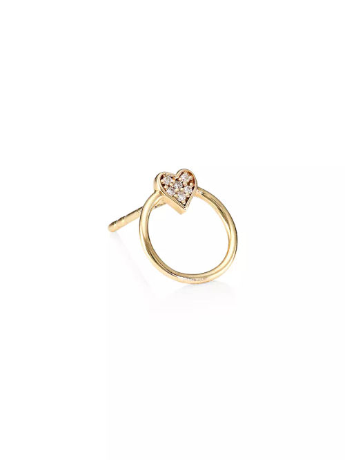 14K Yellow Gold & Diamond...