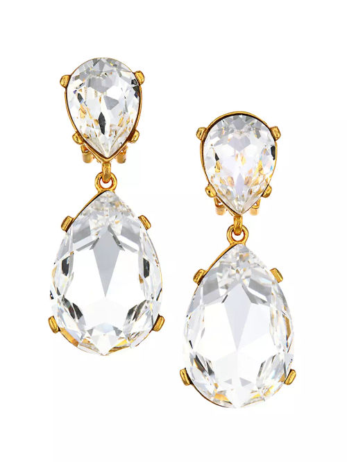 Crystal Double-Teardrop...