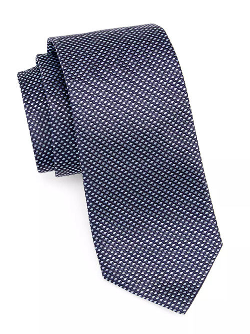 Polka Dot Silk Tie