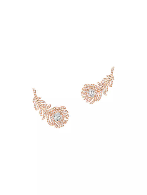 Plume De Paon 18K Pink Gold &...