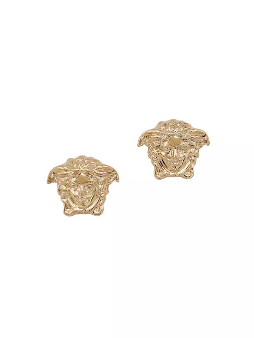 La Medusa Goldtone Stud...