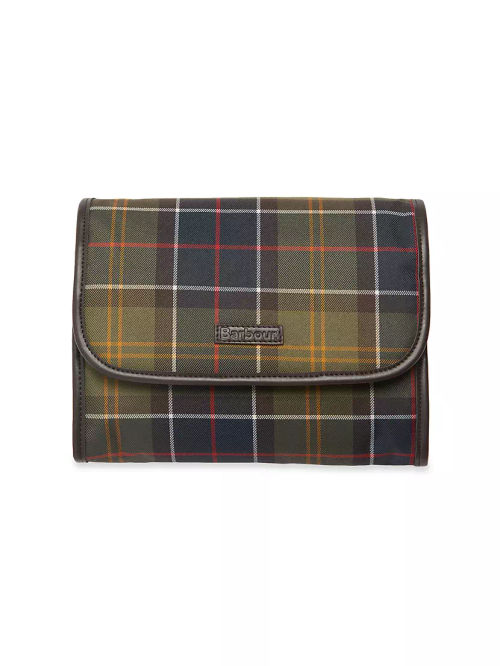 Tartan Hanging Washbag