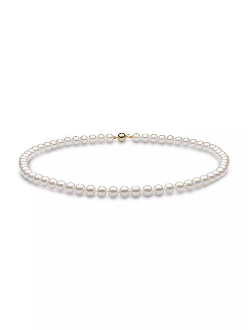 14K Gold & 6.5 MM Akoya Pearl...